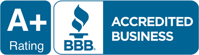 BBB accredited business A+ rating